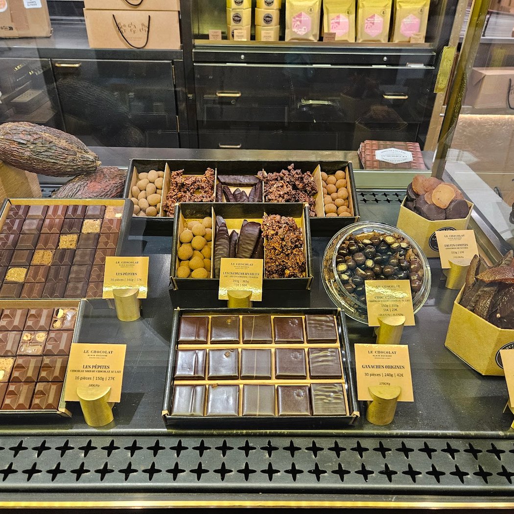 Le Chocolat Alain Ducasse, Corner Galeries Lafayette Champs-Elysées 1